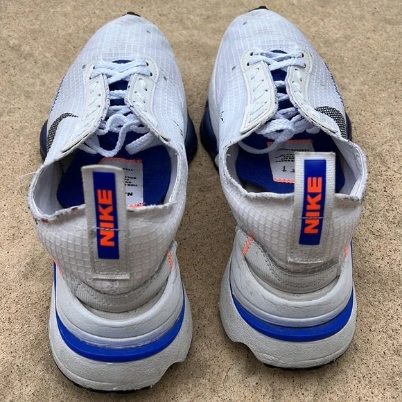 Nike Air Zoom Type SE White Royal Blue Men's Sneakers Size 8 - Picture 5 of 13